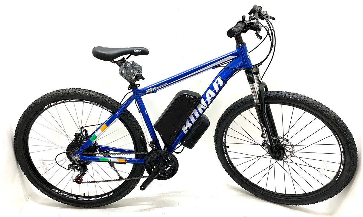 Фотография Электровелосипед Konar Smart 29" 500W, 10Ah (2021) 2021 blue